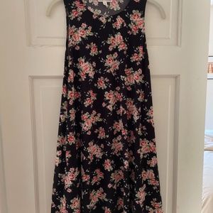Nine Britton Black Floral Mini Dress